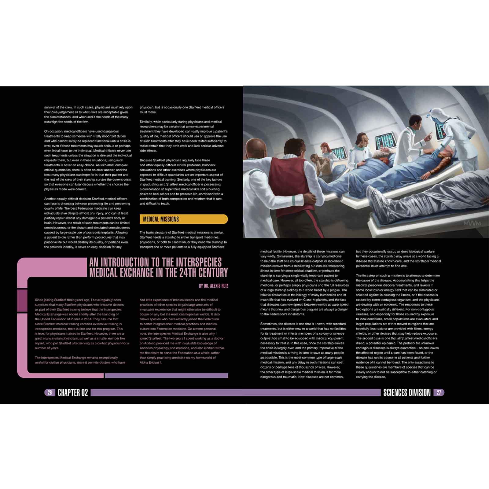 Modiphius Star Trek Adventures Science Division supplemento PDF scienze
