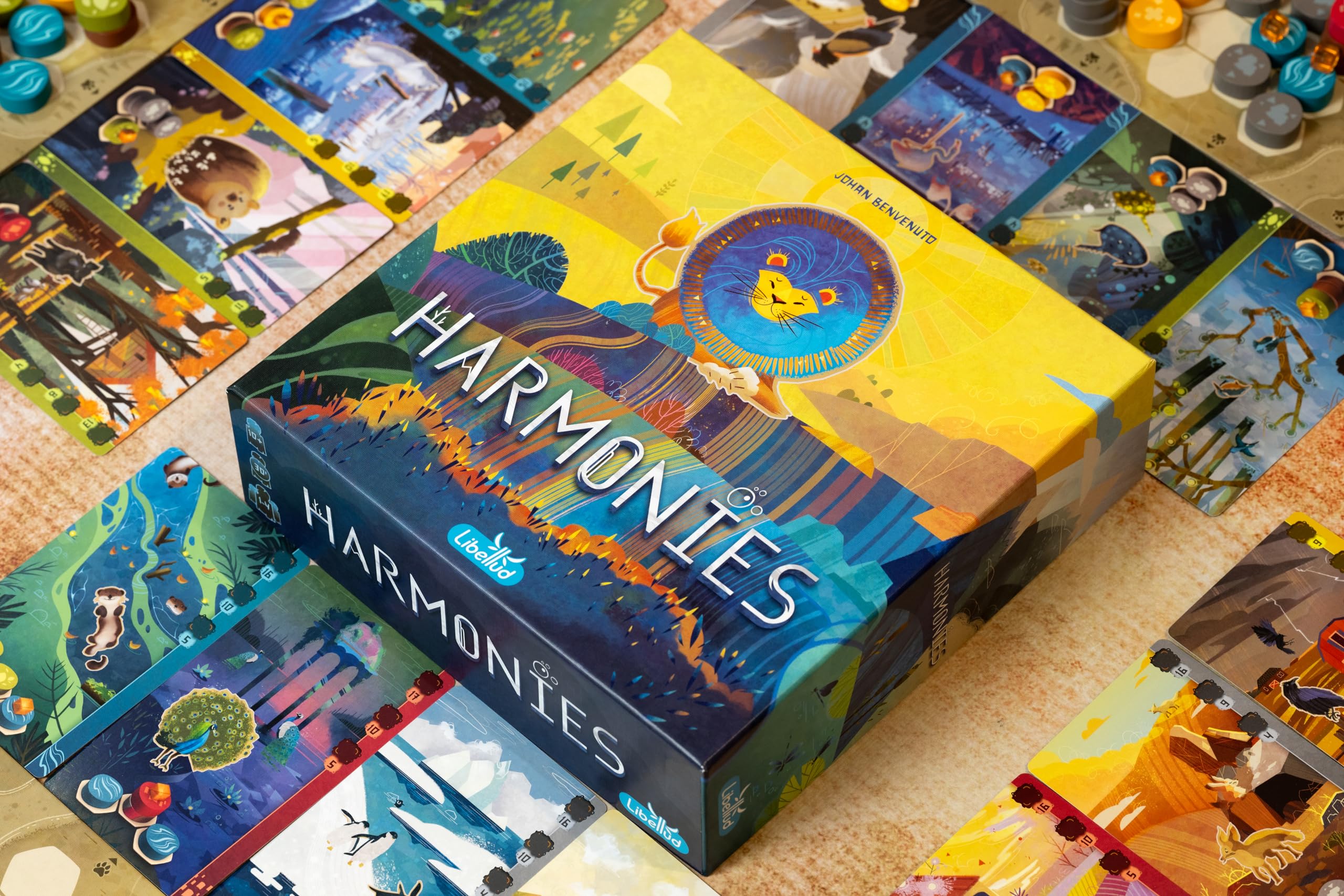 Asmodee Harmonies gioco base strategico 1-4 giocatori