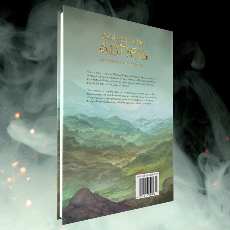 Modiphius Out of the Ashes manuale gioco di ruolo cartaceo