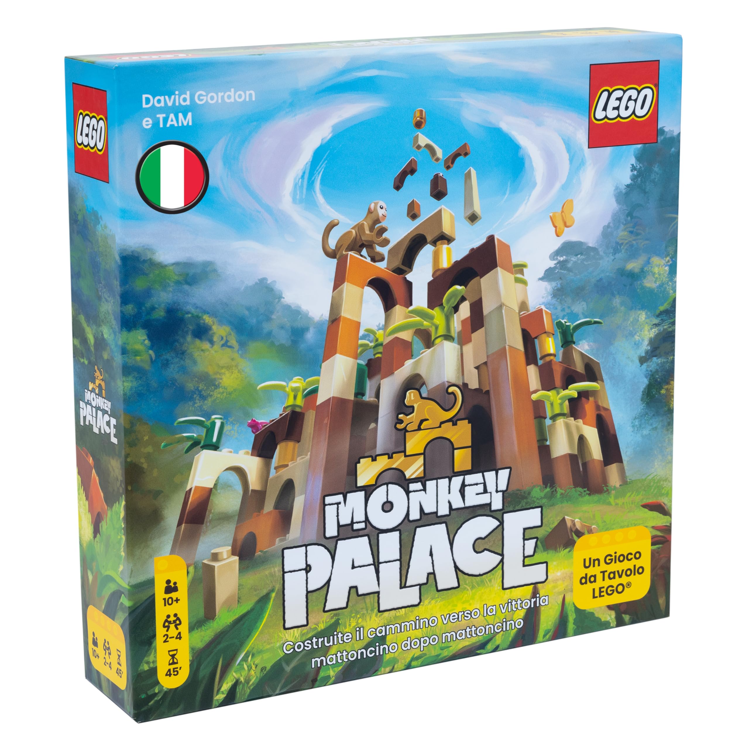 Asmodee Monkey Palace LEGO gioco da tavolo 2-4 giocatori 45 min