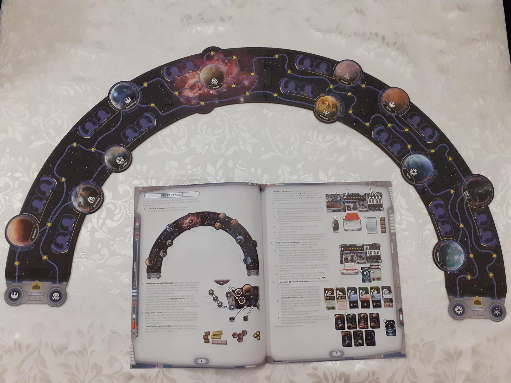 Asmodee Star Wars Orlo Esterno gioco da tavolo base 1-4 giocatori