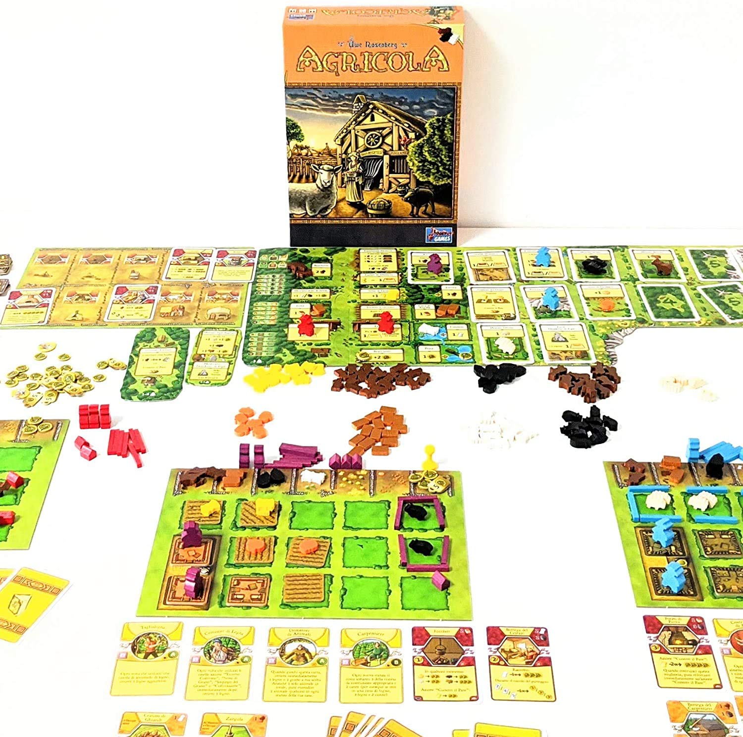 Asmodee Agricola gioco tavolo gestionale fattoria 1-4