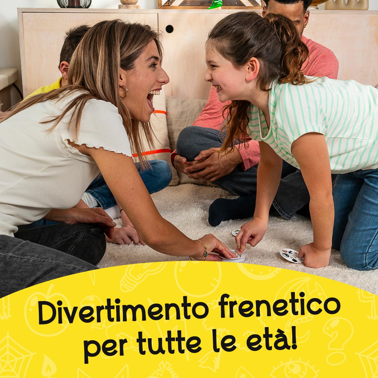 Asmodee Dobble Classico gioco di carte edizione italiana 2-8 giocatori
