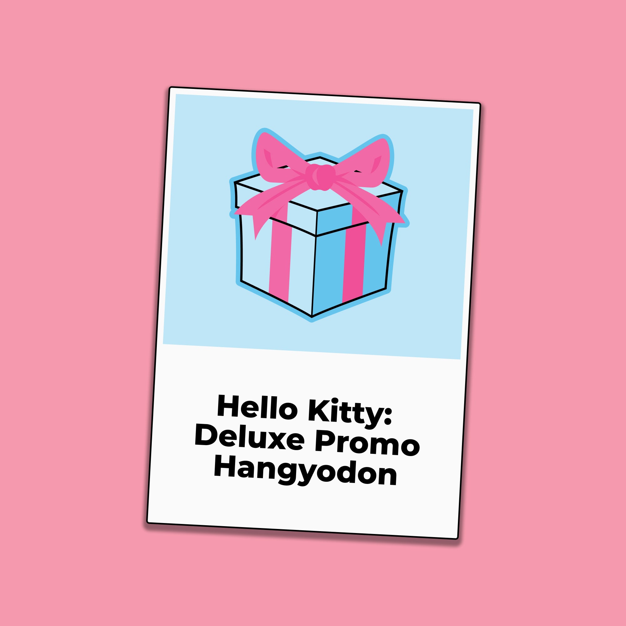 Maestro Media Hello Kitty Hangyodon deluxe promo standee acrilico