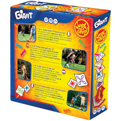 Asmodee Classic Jungle Speed Giant gioco XXL 3-9 giocatori
