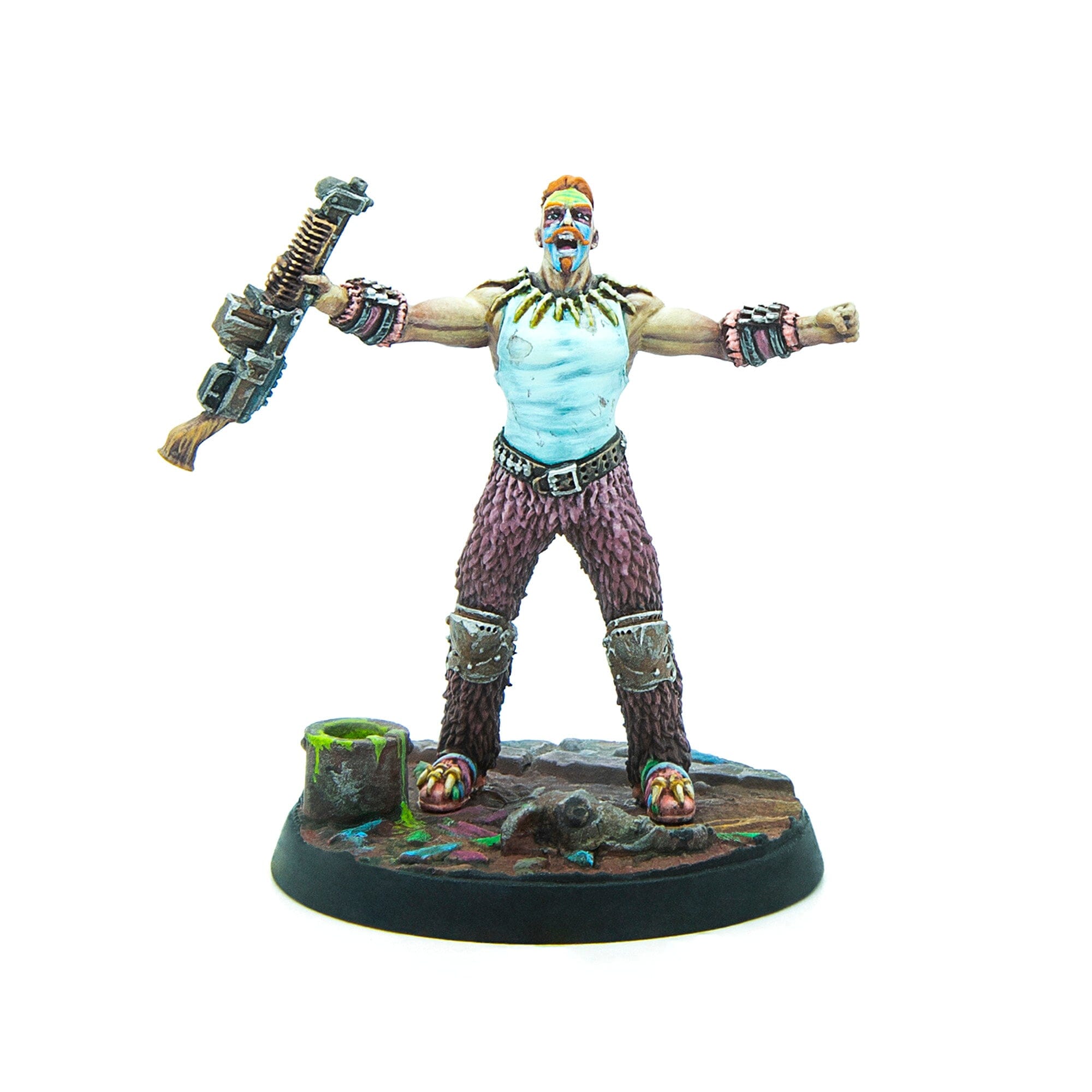Modiphius Fallout Wasteland Warfare Raiders Pack Top Dogs 3 pezzi