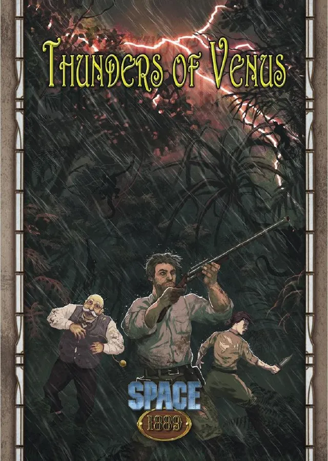Modiphius Space 1889 Thunders of Venus libro avventura Venere