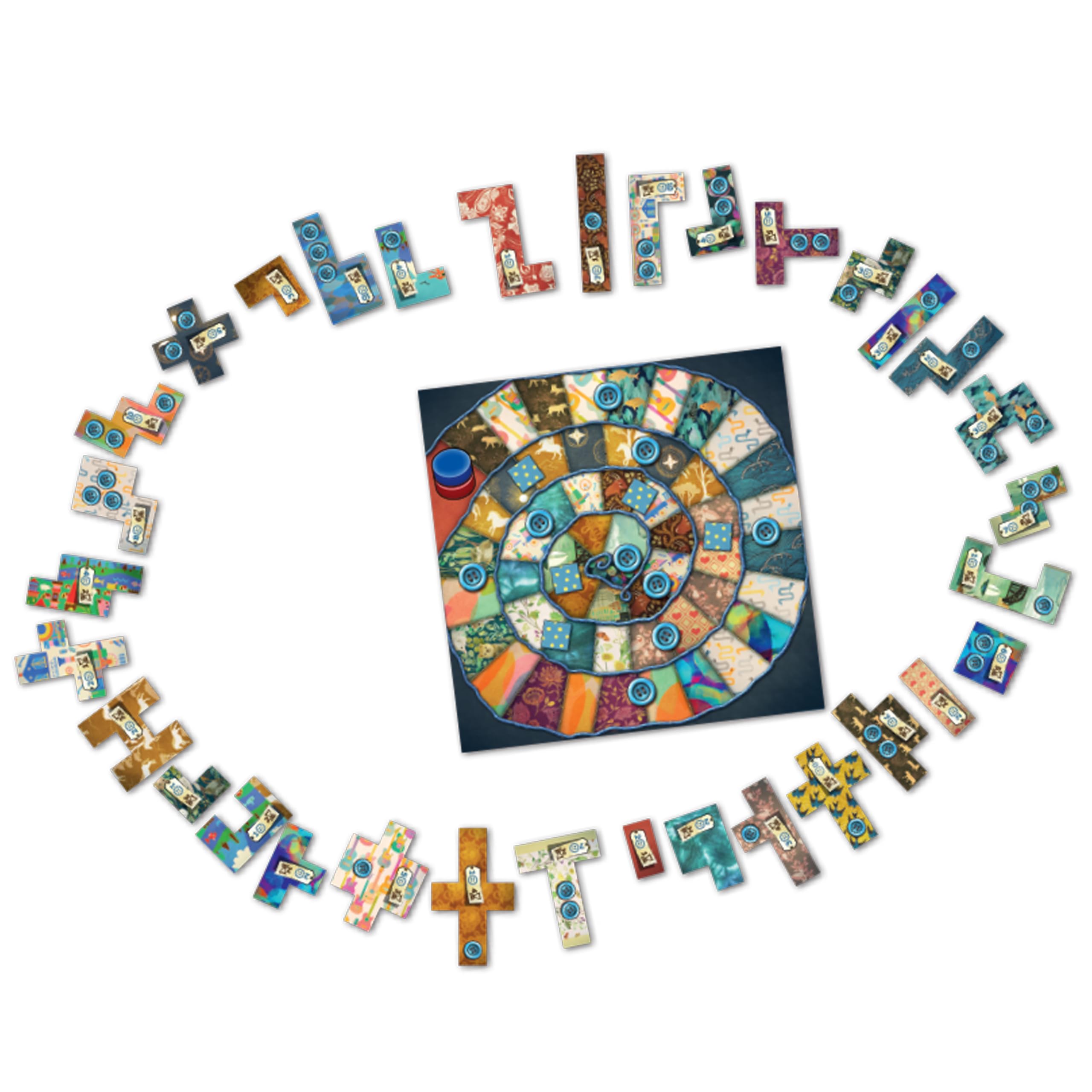 Asmodee Patchwork Nuova Edizione gioco per 2 giocatori