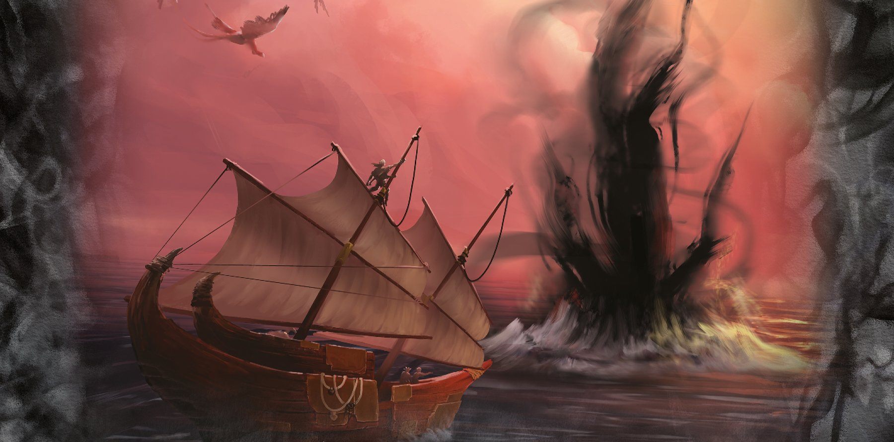 Black Void Into the Oblivious Depths avventura GDR 132 pagine