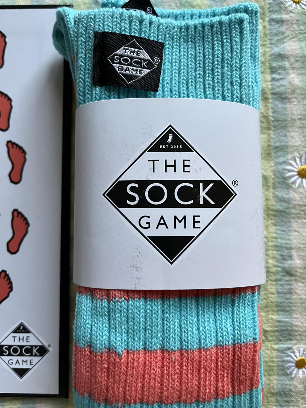 Asmodee The Sock Game Gioco da Tavolo Tattile 2 Squadre