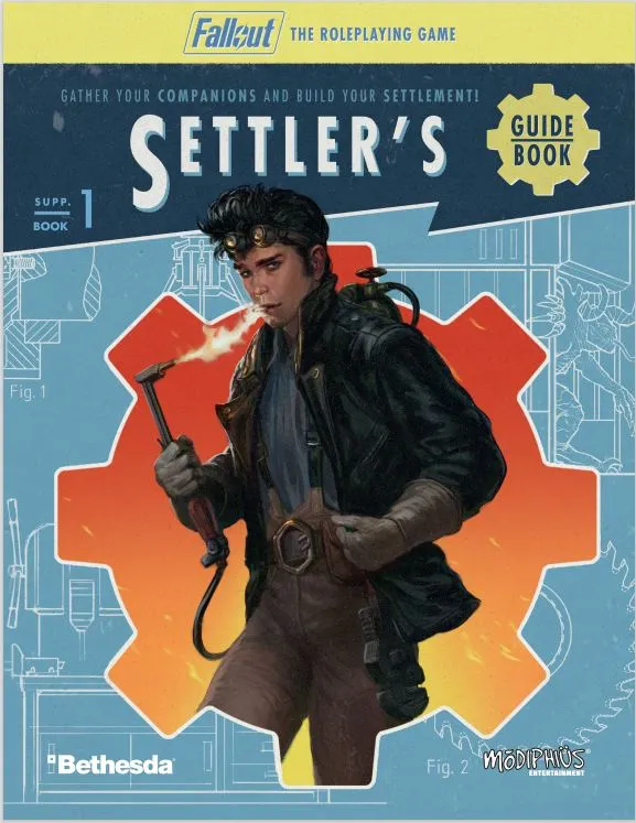 Modiphius Fallout RPG Guida dei Coloni libro PDF 192 pagine