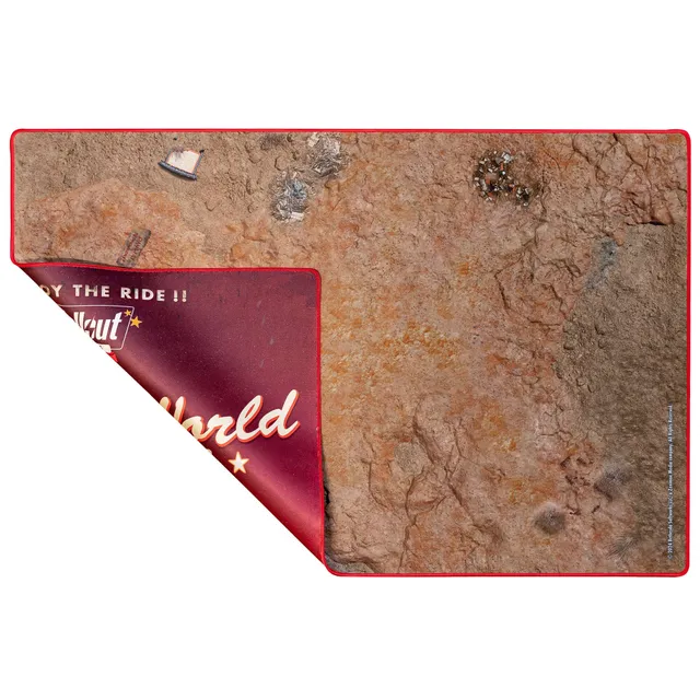 Modiphius Fallout Factions Nuka-World Battle Map neoprene