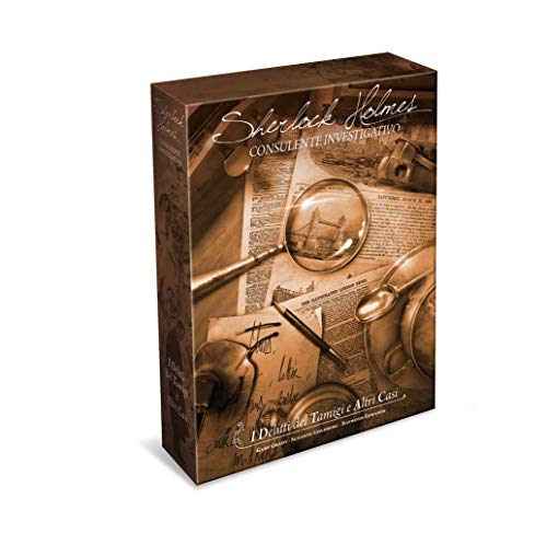 Asmodee Sherlock Holmes Delitti del Tamigi gioco investigativo 10 casi