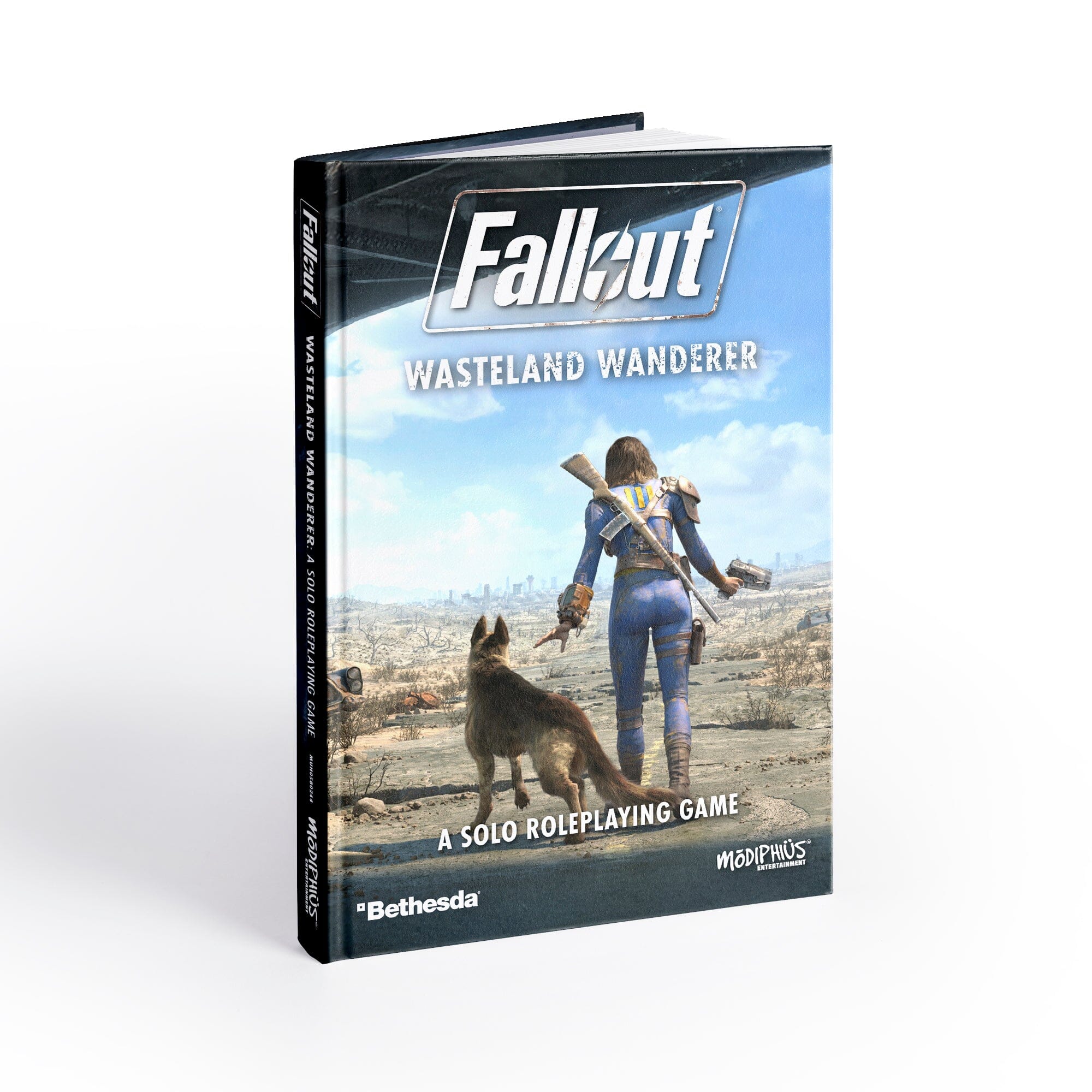 Fallout Wasteland Wanderer gioco solitario libro 256 pagine