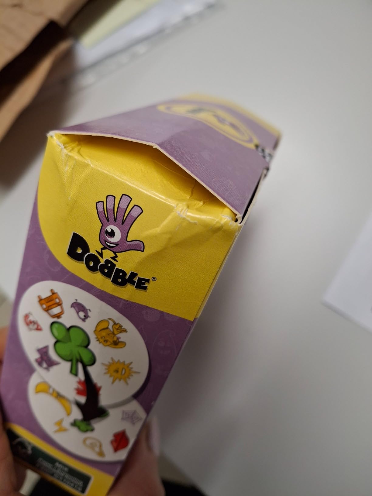 Asmodee Dobble Classico gioco di carte edizione italiana 2-8 giocatori