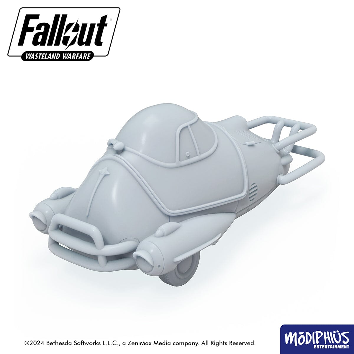 Fallout Wasteland Warfare Terrain veicoli commerciali file STL