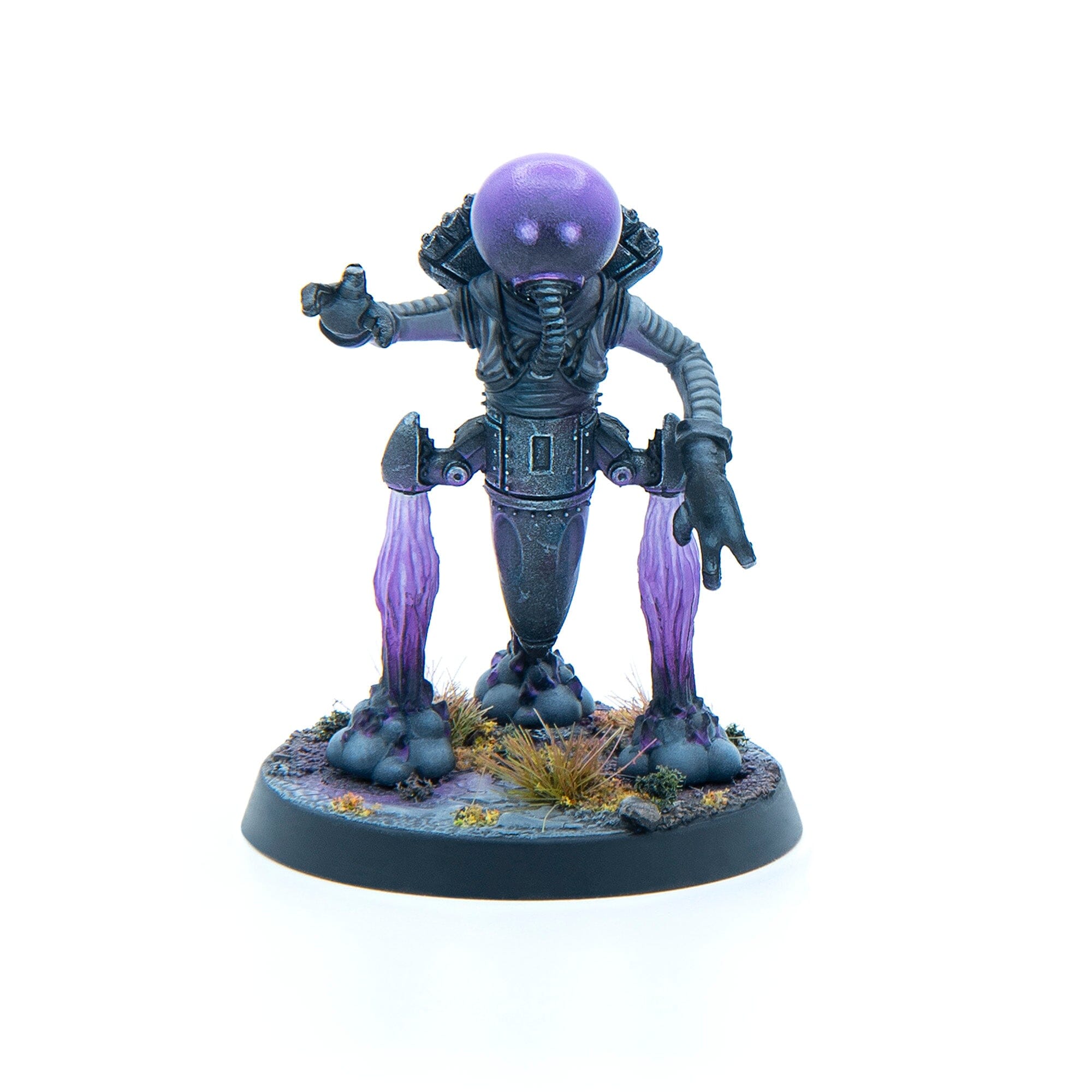 Modiphius Fallout Zetans Invaders miniature resina 5 pezzi