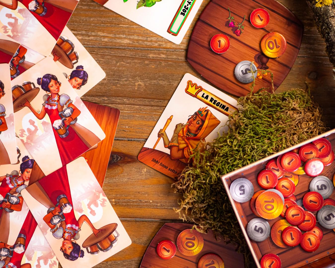 Asmodee Little Tavern gioco da tavolo italiano 3-5 giocatori