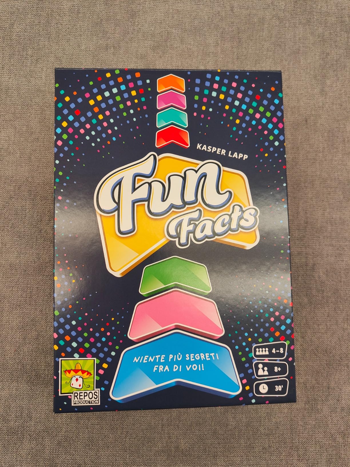 Asmodee Fun Facts gioco da tavolo collaborativo 4-8 giocatori