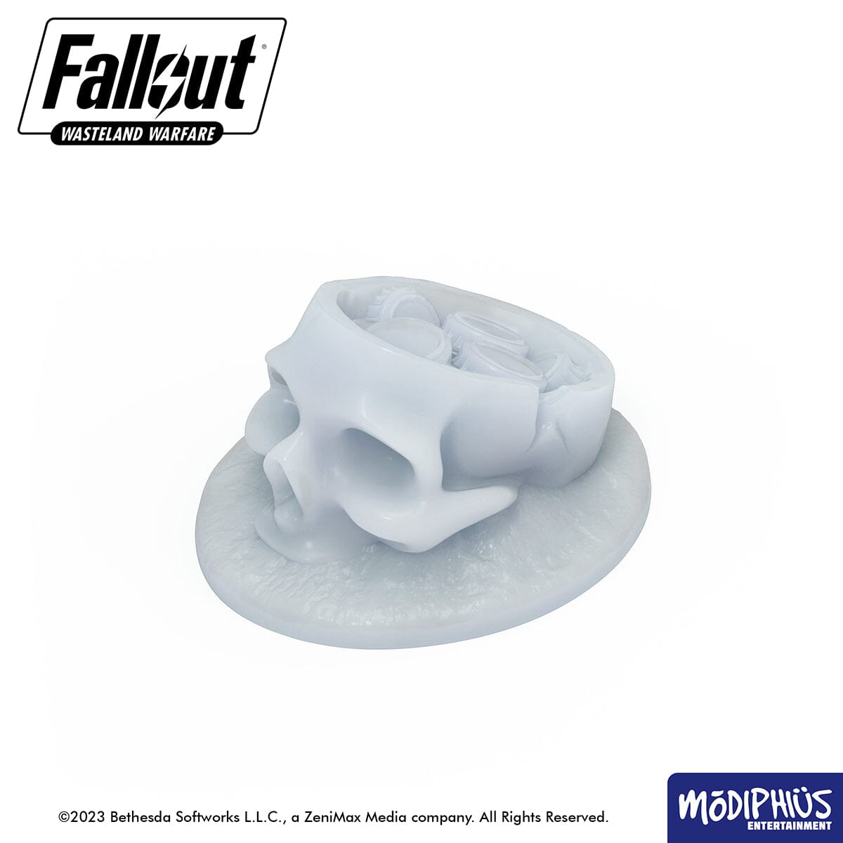 Modiphius Fallout Wasteland Warfare Skulls & Bones greebles STL