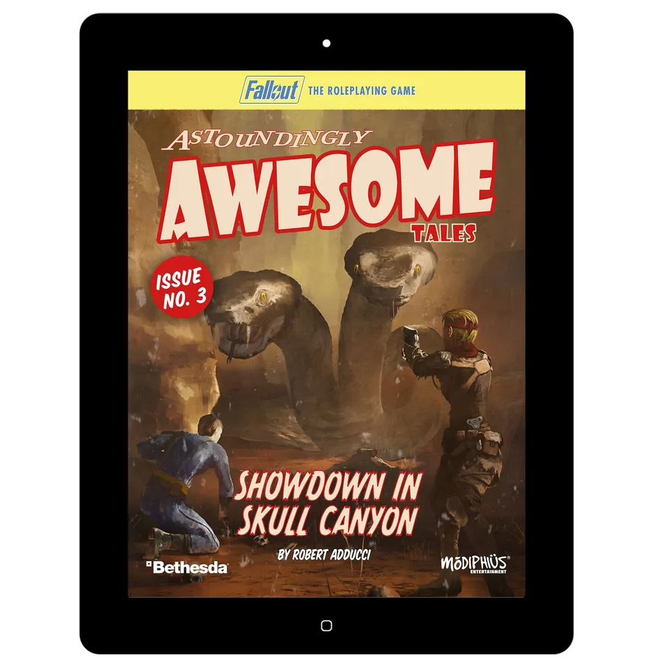 Fallout Gioco di Ruolo Showdown in Skull Canyon Avventura PDF 28p
