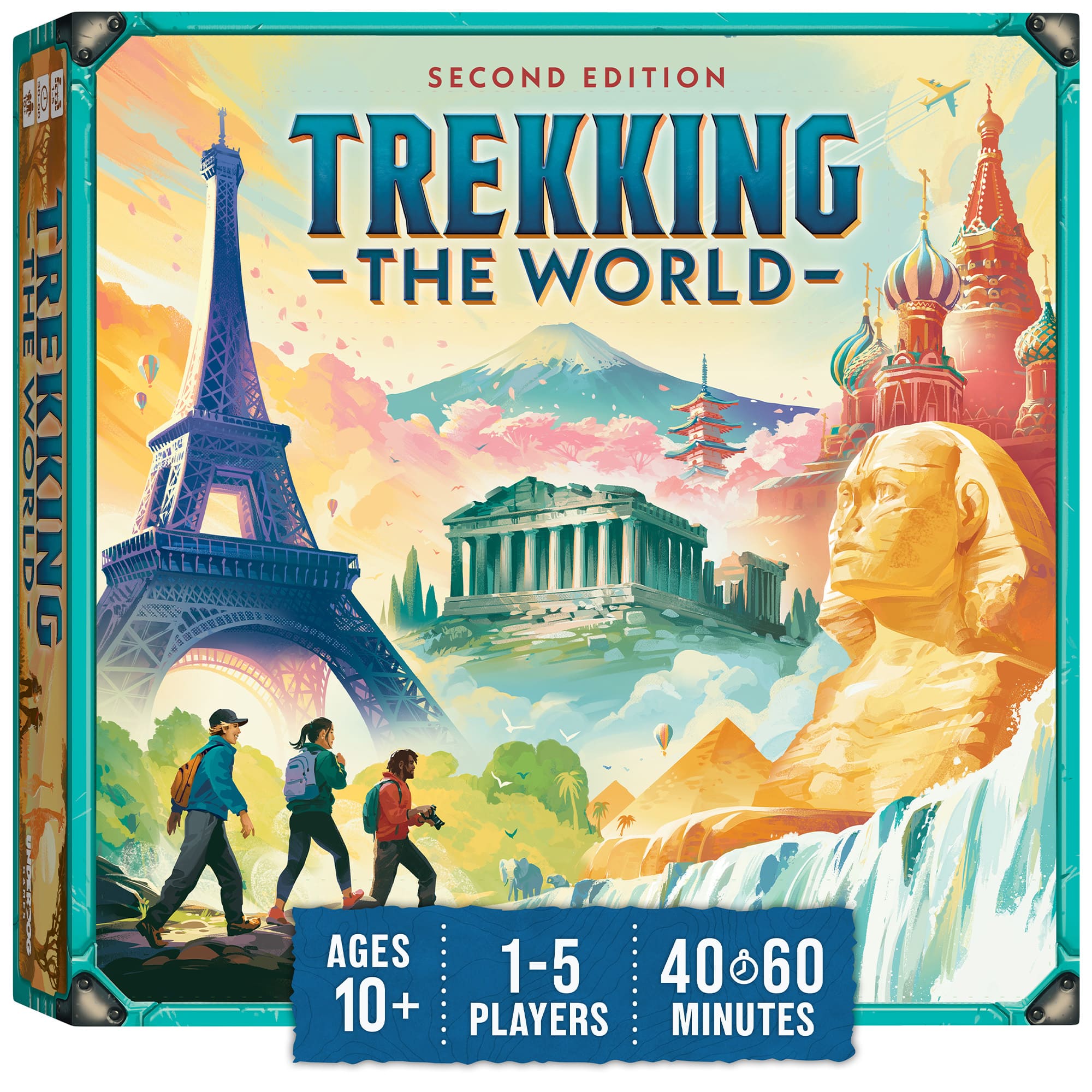 Trekking the World Second Edition gioco da tavolo viaggio