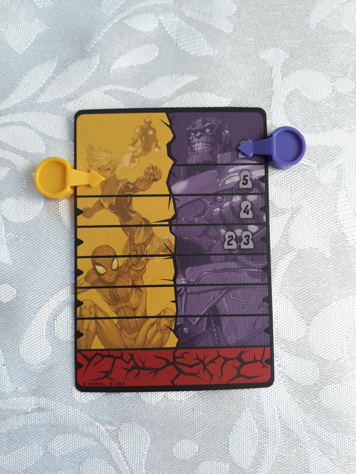 Marvel Il Guanto dell'Infinito gioco di carte Thanos 2-6 giocatori