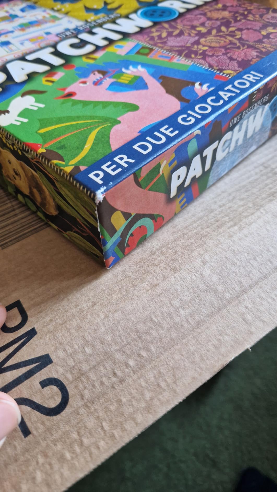 Asmodee Patchwork Nuova Edizione gioco per 2 giocatori