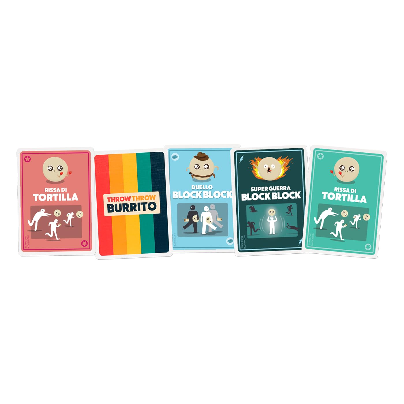 Asmodee Block Block Burrito espansione gioco carte 2-6