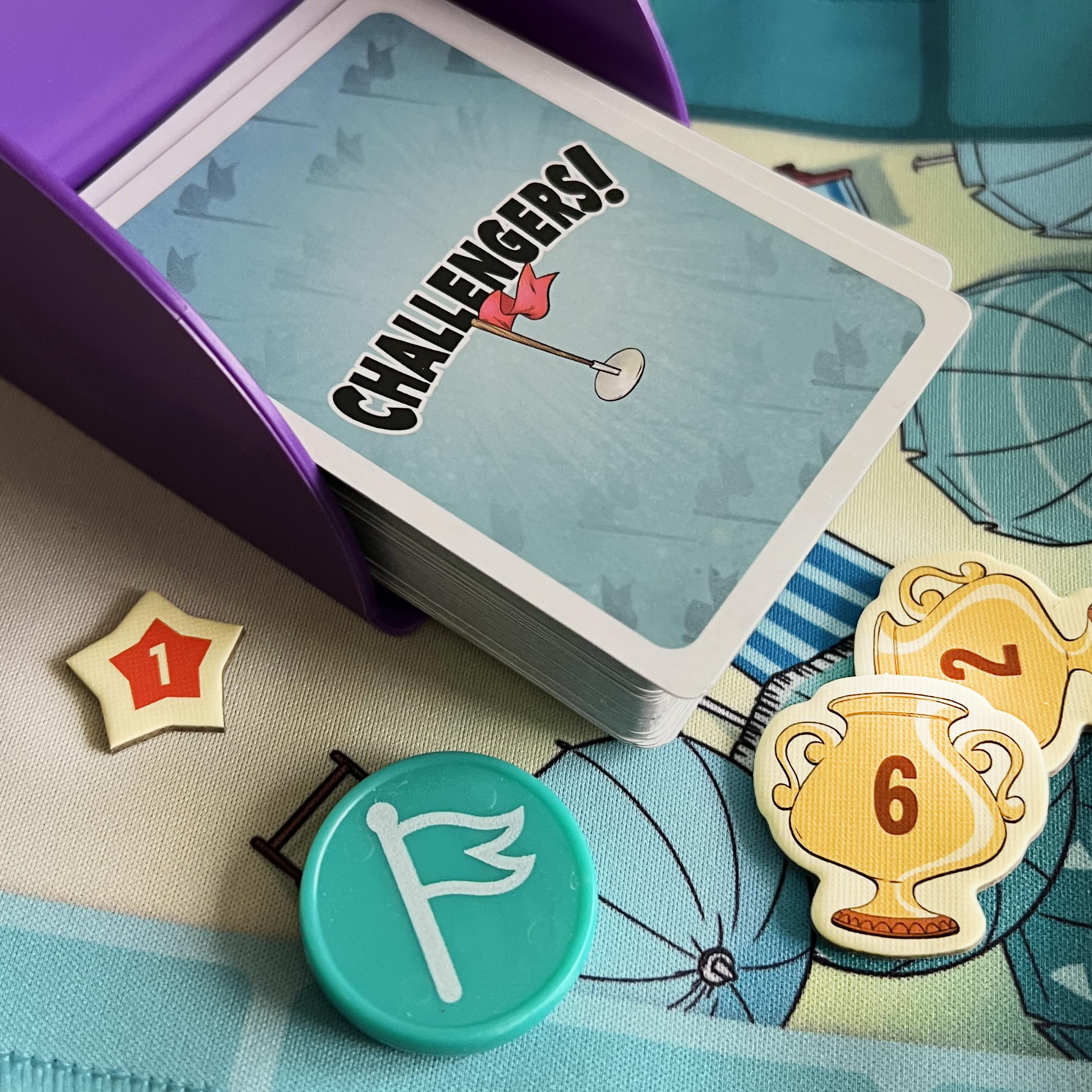 Asmodee Challengers Beach Cup gioco da tavolo torneo 1-8