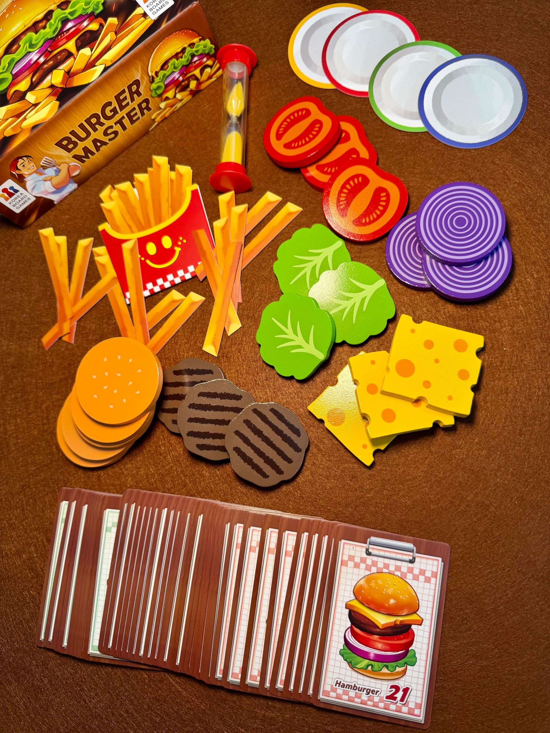 Asmodee Burger Master gioco da tavolo edizione italiana 2-6 giocatori