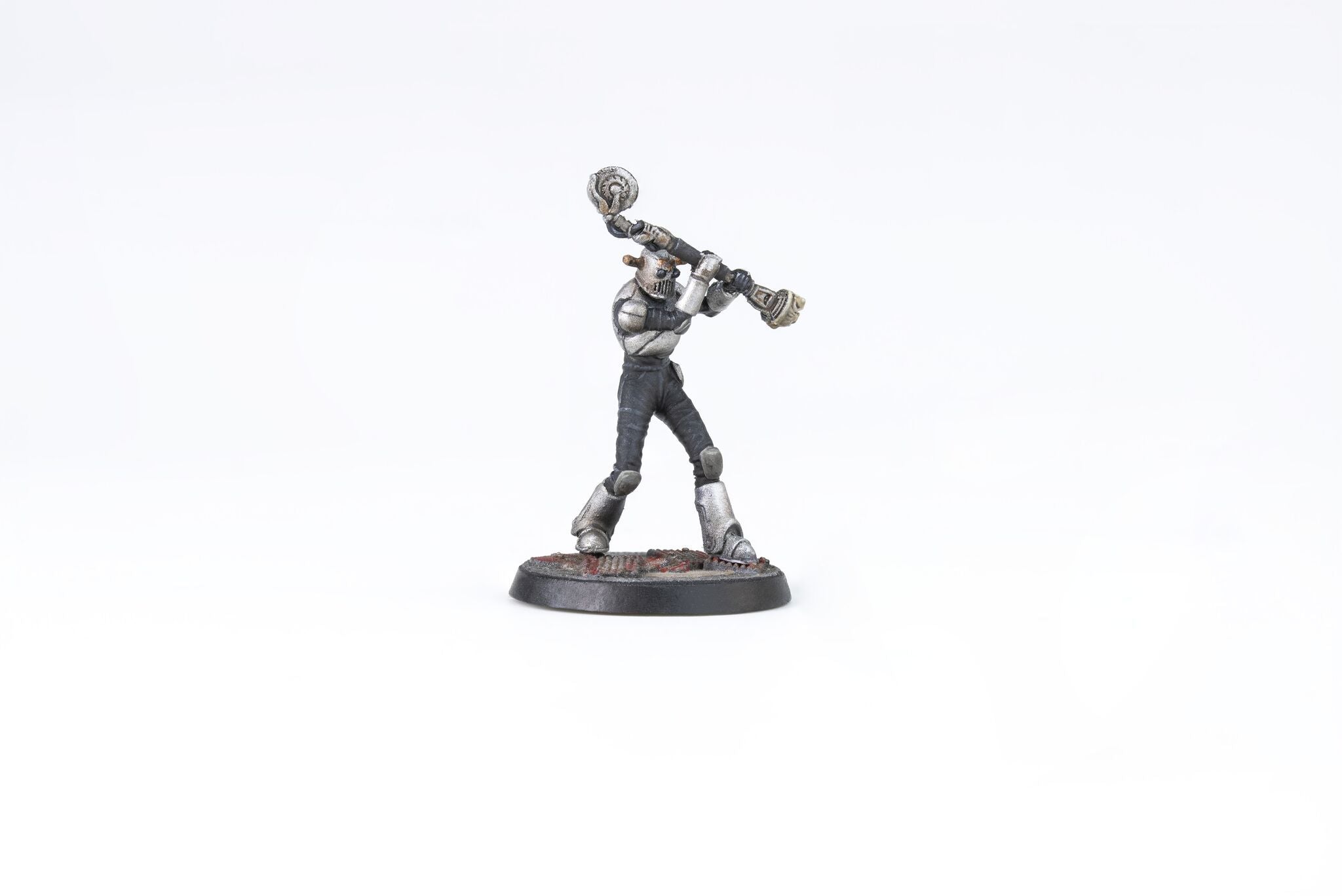 Modiphius Fallout Mechanist miniatura promo 32mm resina