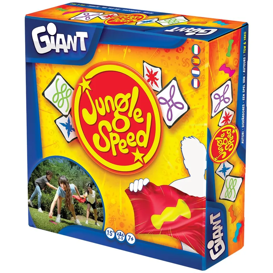 Asmodee Classic Jungle Speed Giant gioco XXL 3-9 giocatori