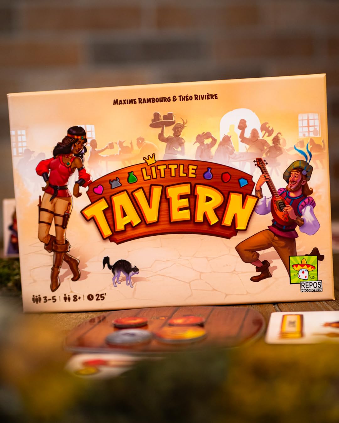 Asmodee Little Tavern gioco da tavolo italiano 3-5 giocatori