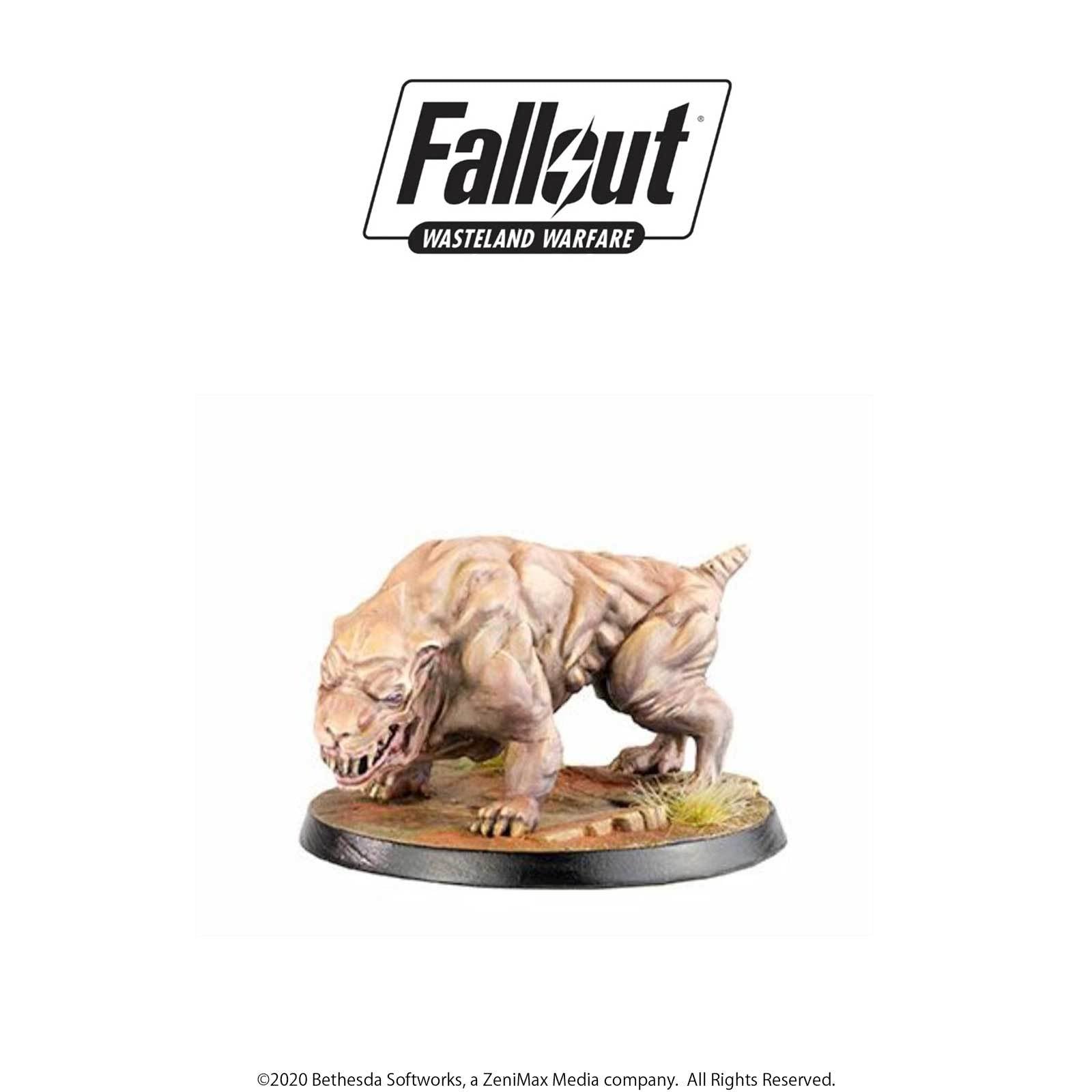 Modiphius Fallout Wasteland Warfare set Super Mutanti 7pz