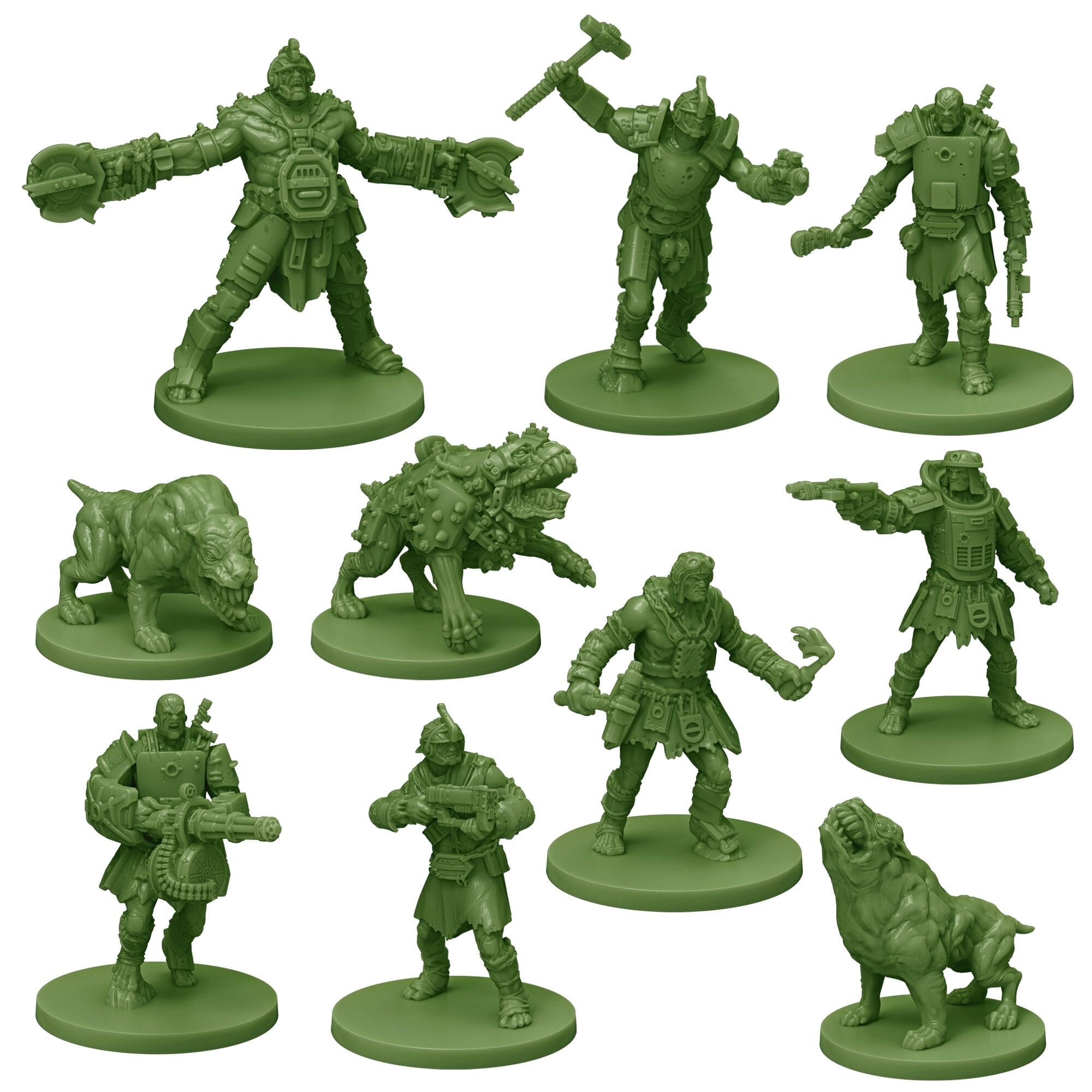 Modiphius Fallout: Wasteland Warfare Warbands Faction Bundle miniature