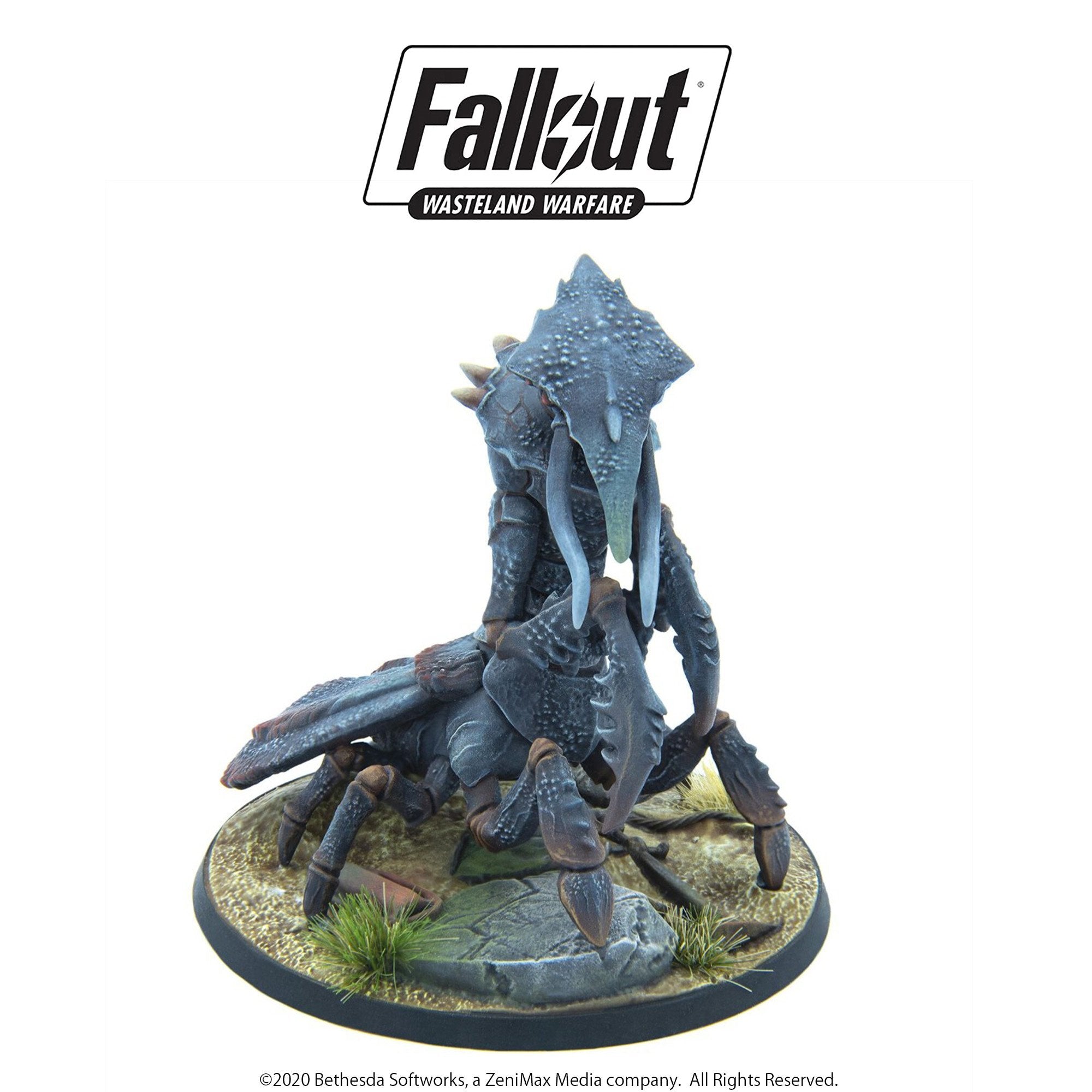 Modiphius Fallout Wasteland Warfare Fog Crawler Miniatura Resina