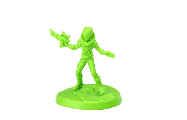 Fallout: Wasteland Warfare Zetan Miniatura PVC Alieno Blaster