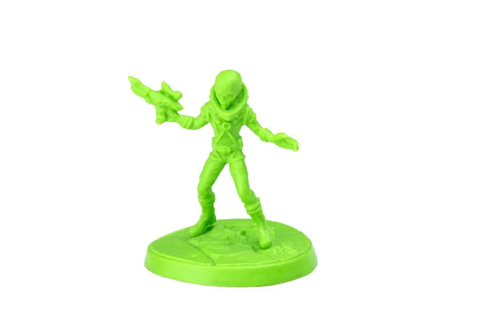 Fallout: Wasteland Warfare Zetan Miniatura PVC Alieno Blaster