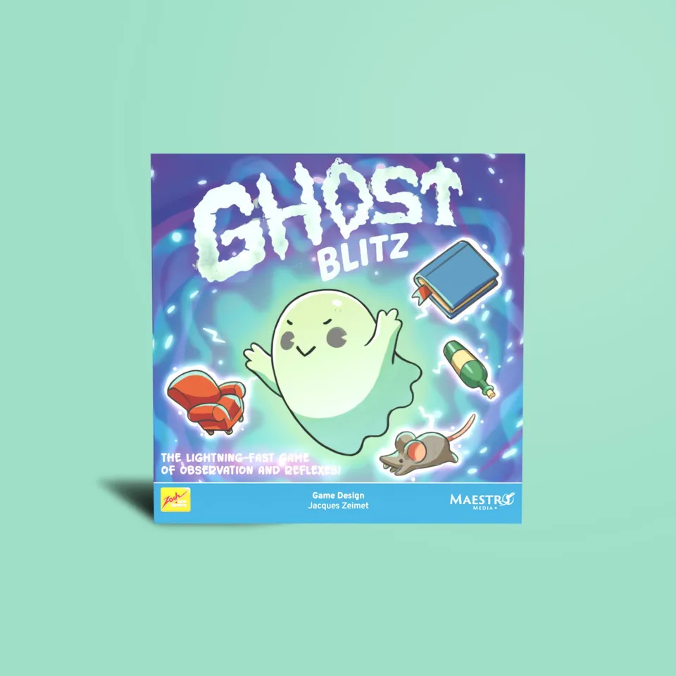 Maestro Media Ghost Blitz Gioco da Tavolo Riflessi Legno