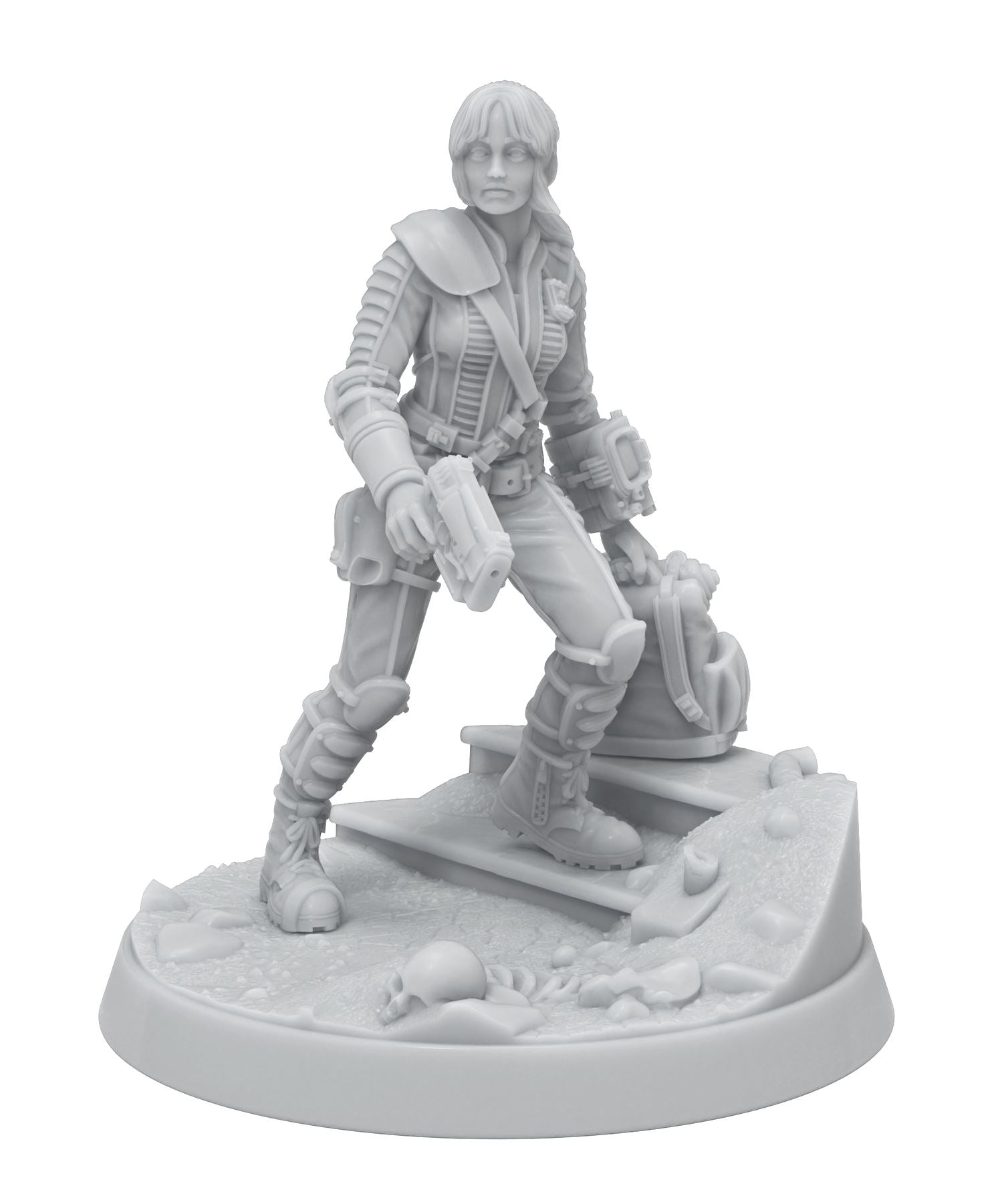 Modiphius Fallout Factions Hollywood Heroes miniature resina 4 pz