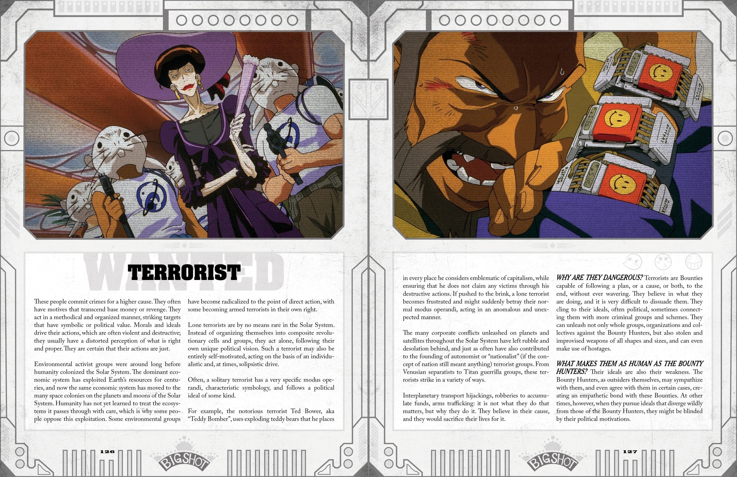 Modiphius Cowboy Bebop Corebook manuale gioco di ruolo 272 pagine