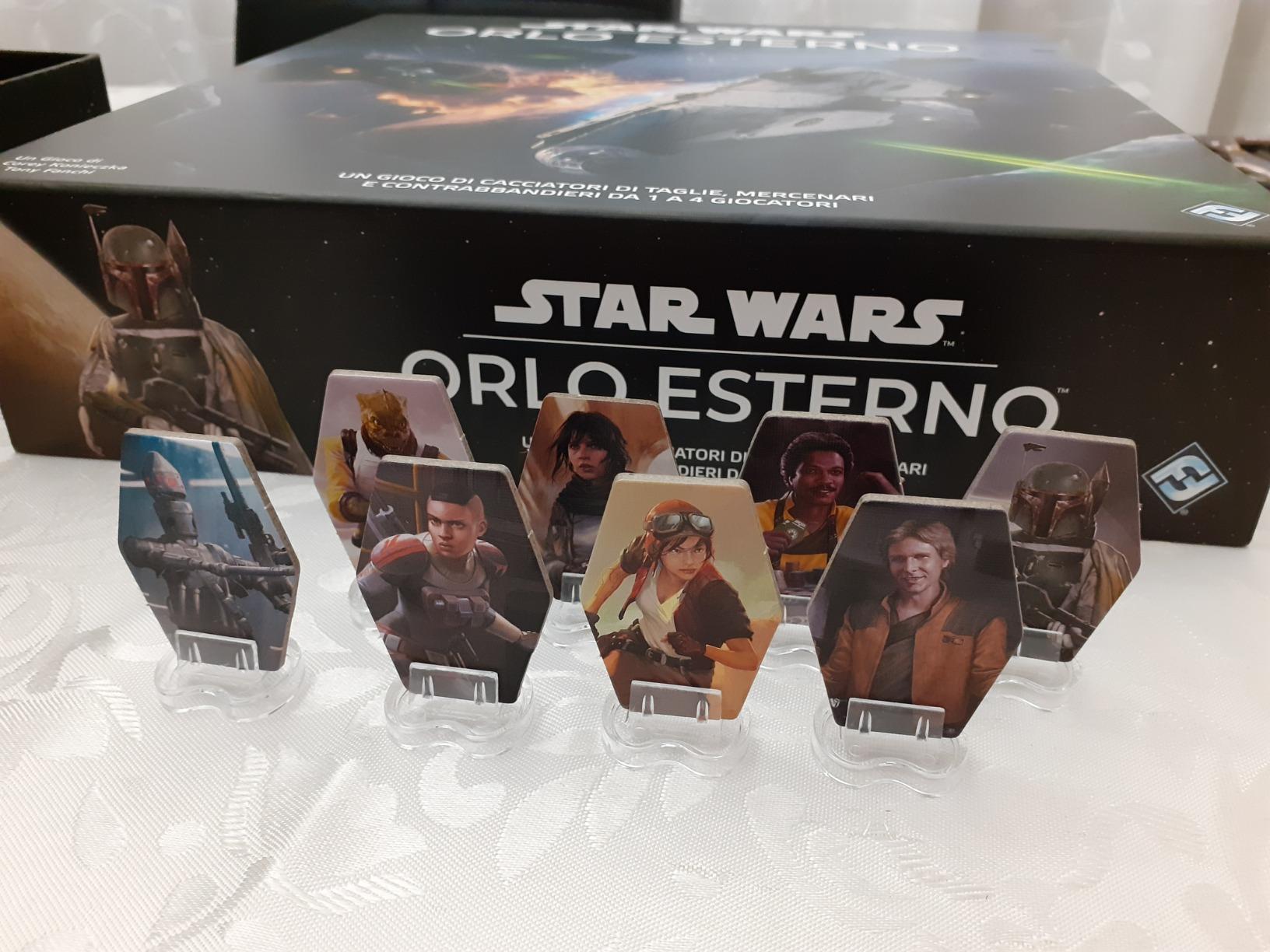 Asmodee Star Wars Orlo Esterno gioco da tavolo base 1-4 giocatori