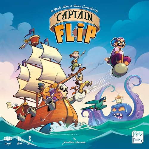 Asmodee Captain Flip Gioco da Tavolo pirati 2-5 giocatori