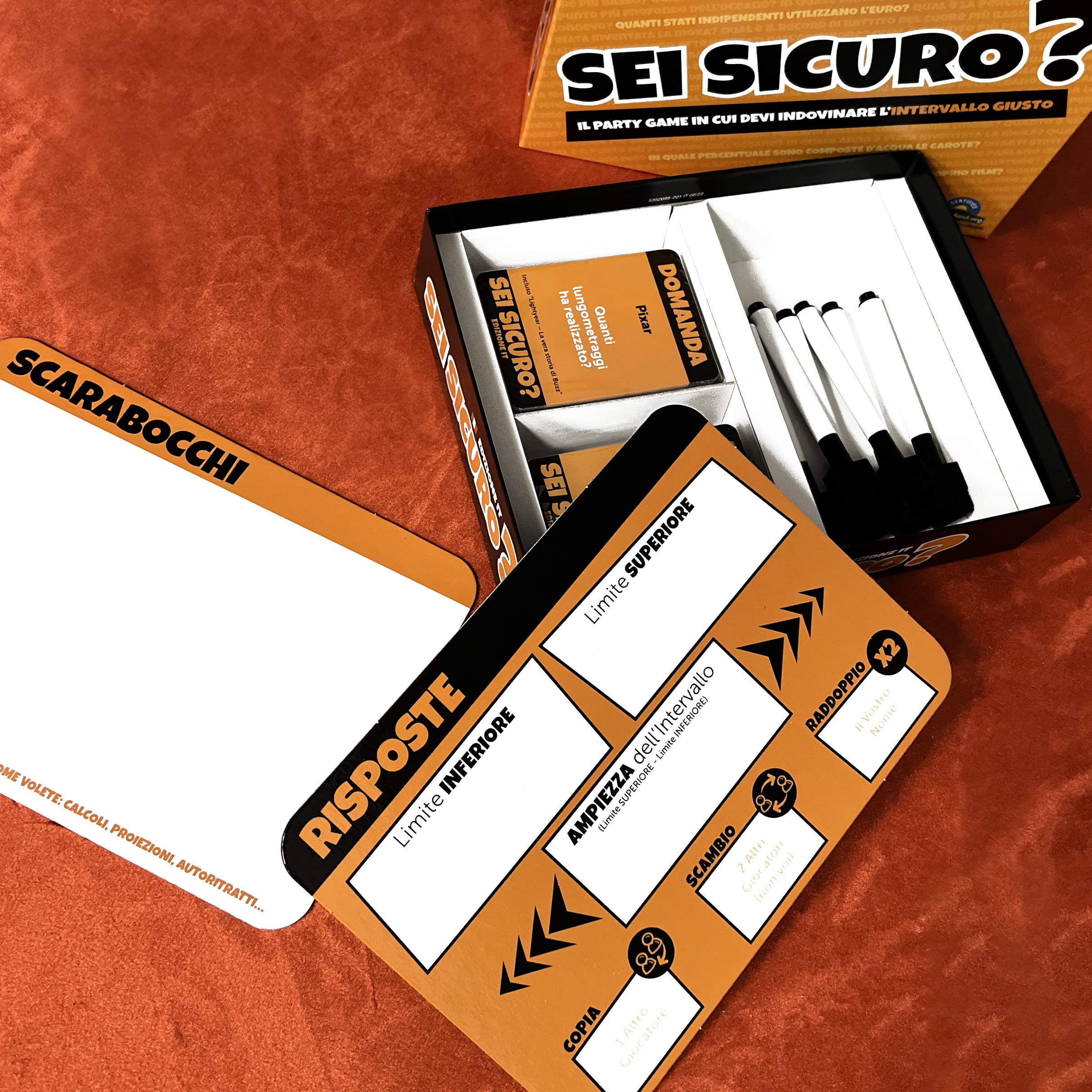 Asmodee Party Games Sei Sicuro? quiz 2-24 giocatori italiano