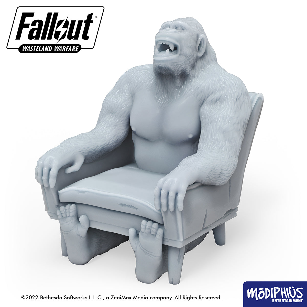 Modiphius Fallout Wasteland Warfare The Pack Animal Decor STL stampa 3D