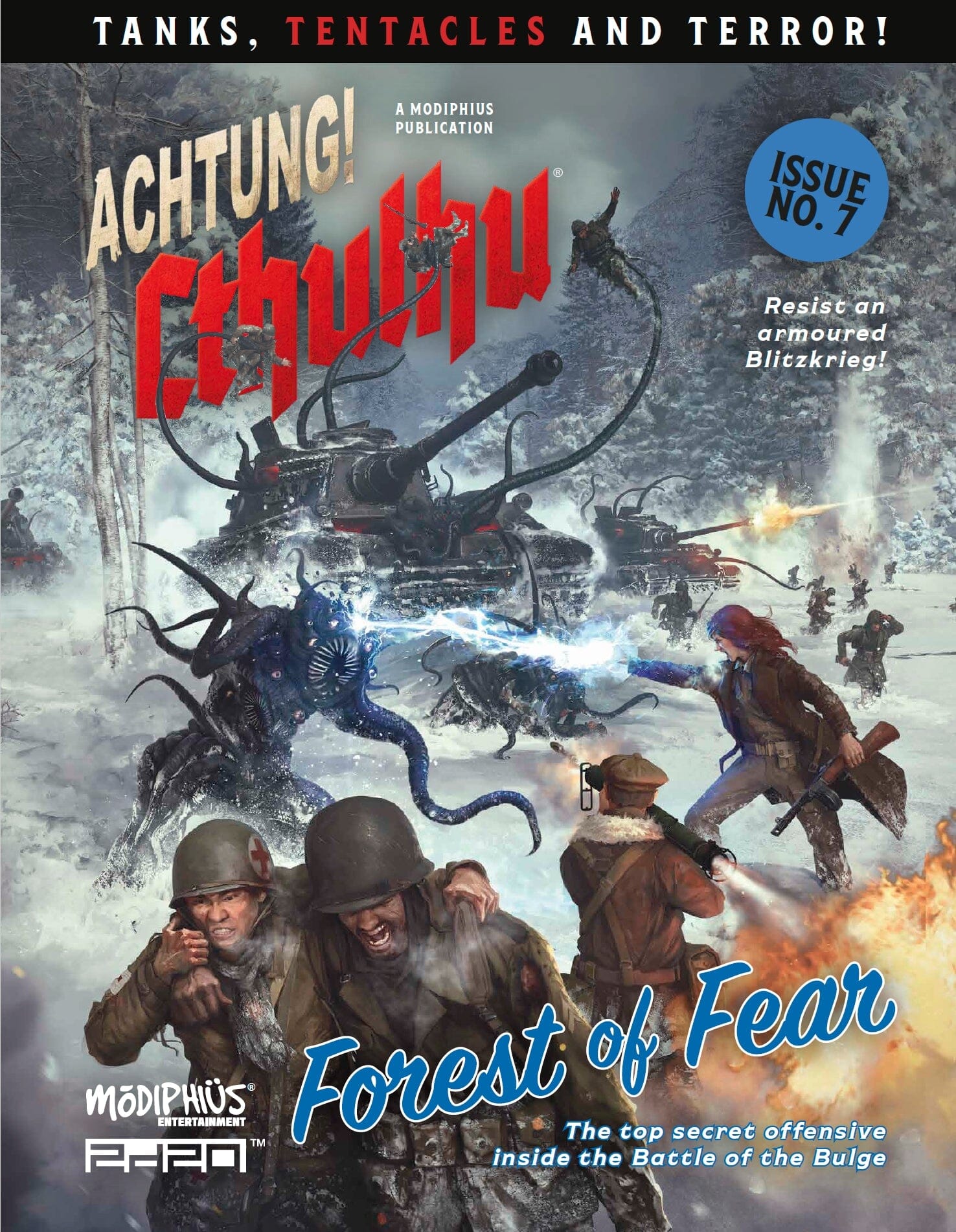 Achtung Cthulhu 2d20 Forest of Fear avventura PDF Secret War