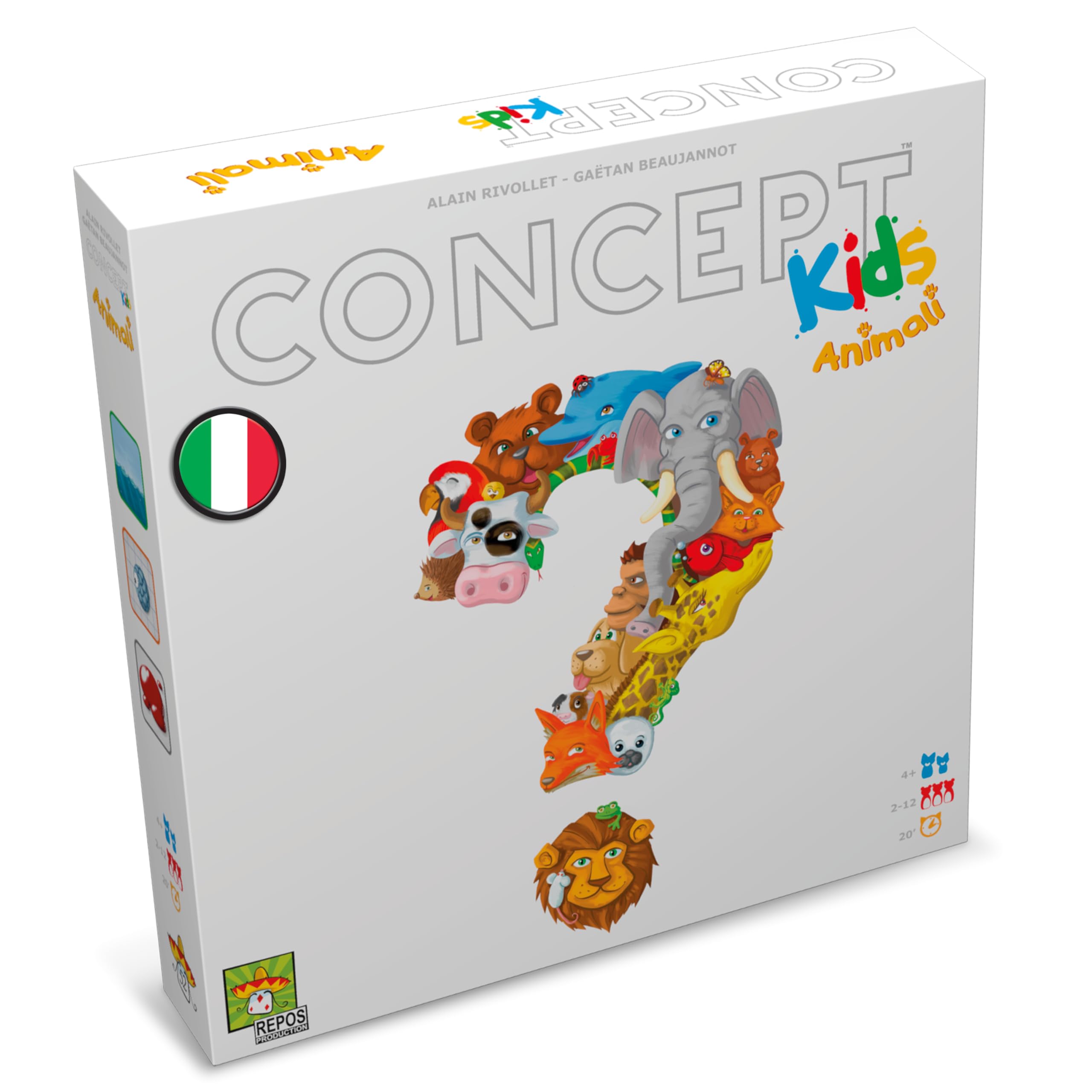 Asmodee Concept Kids Animali gioco bambini cooperativo 4+