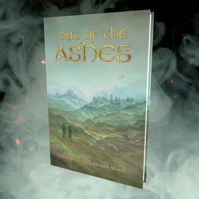 Modiphius Out of the Ashes manuale gioco di ruolo cartaceo