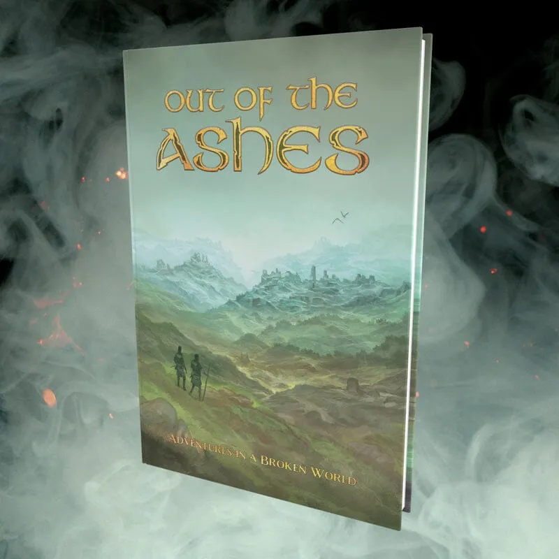 Modiphius Out of the Ashes manuale gioco di ruolo cartaceo
